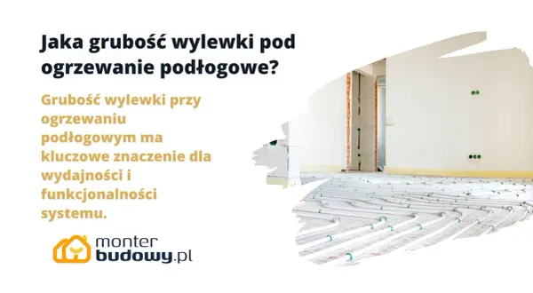 Jaka grubość wylewki pod ogrzewanie podłogowe? Kluczowe znaczenie dla wydajności systemu. Widok instalacji ogrzewania podłogowego.